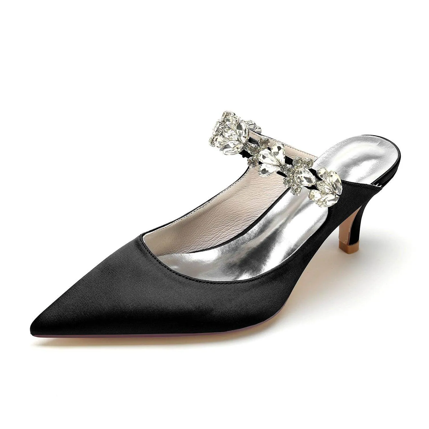 Stiletto Heel 6cm Silk-Like Shoes CK0360