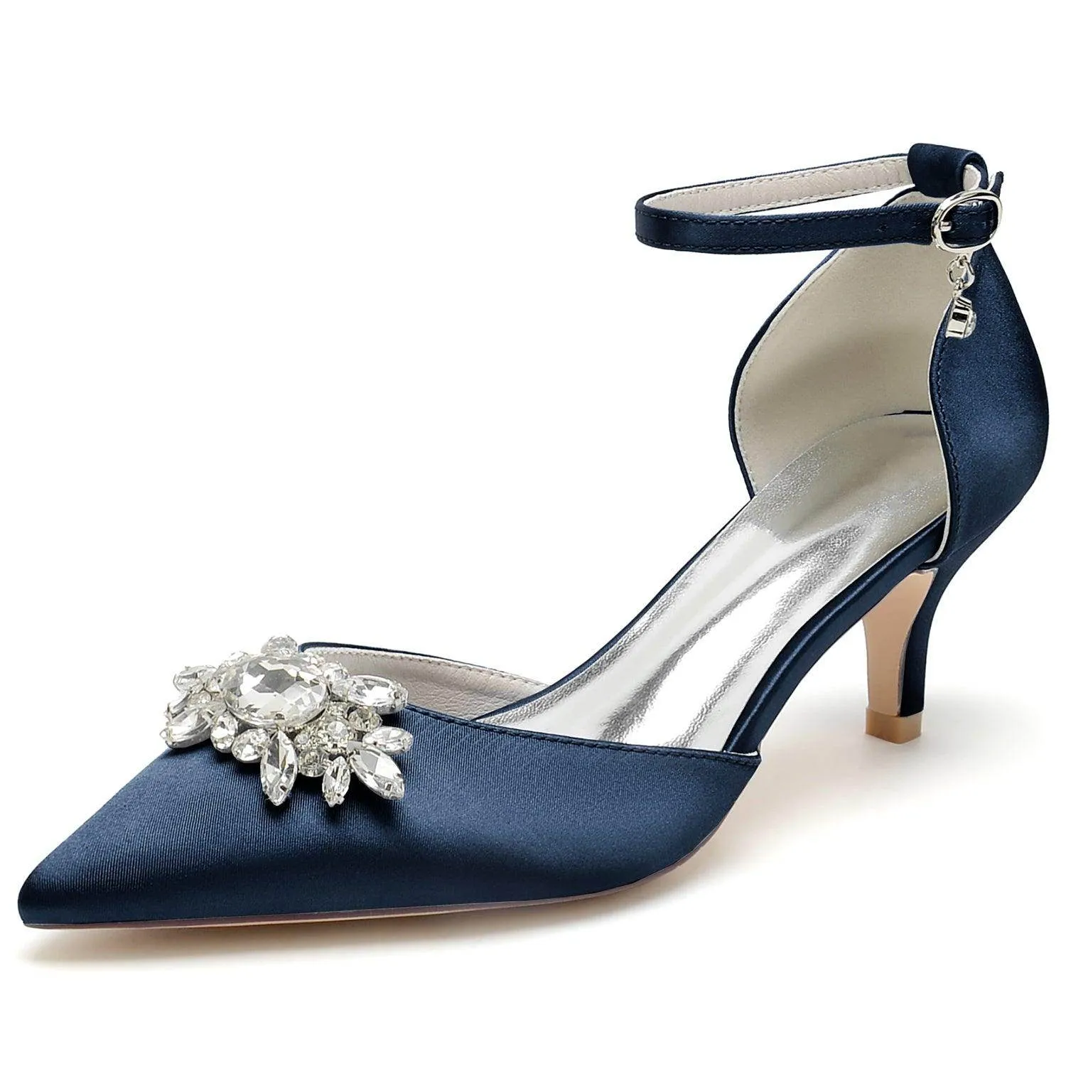 Stiletto Heel 6cm Silk-Like Shoes CK0422