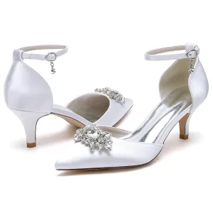 Stiletto Heel 6cm Silk-Like Shoes CK0422