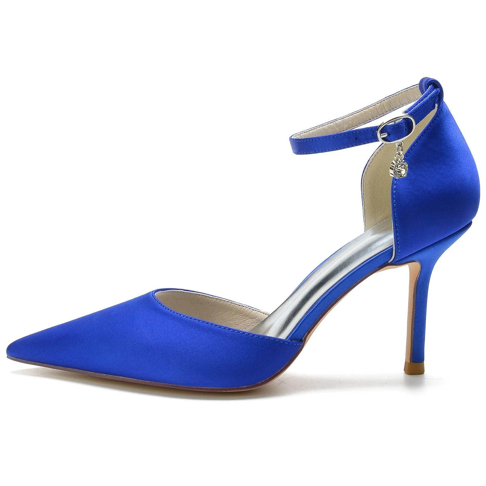 Stiletto Heel 8.5cm Silk-Like Shoes CK0146