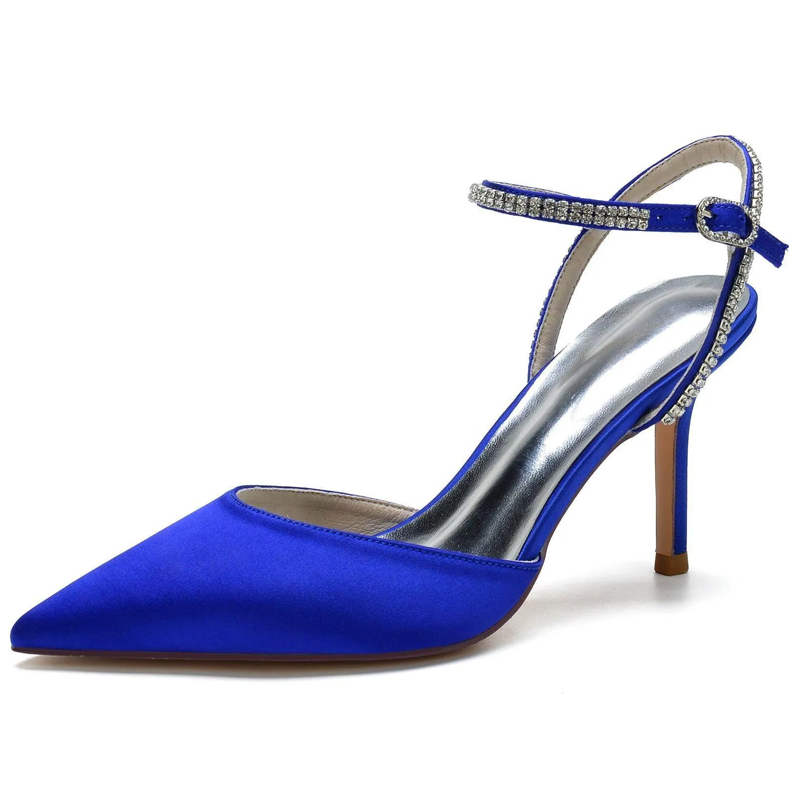 Stiletto Heel 8.5cm Silk-Like Shoes CK0159