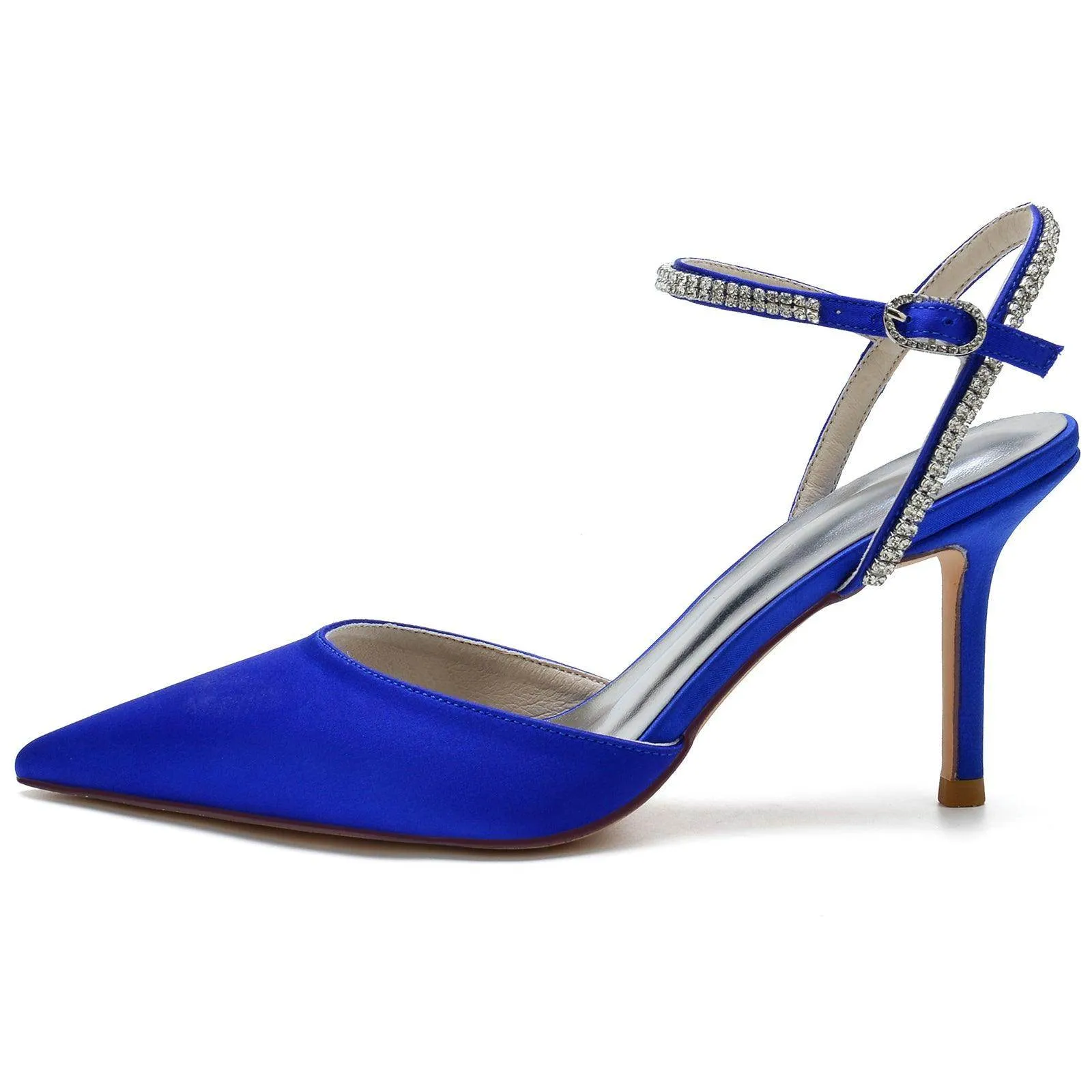 Stiletto Heel 8.5cm Silk-Like Shoes CK0159
