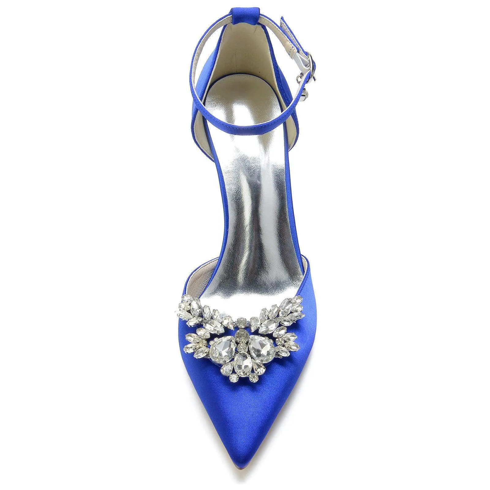Stiletto Heel 8.5cm Silk-Like Shoes CK0164