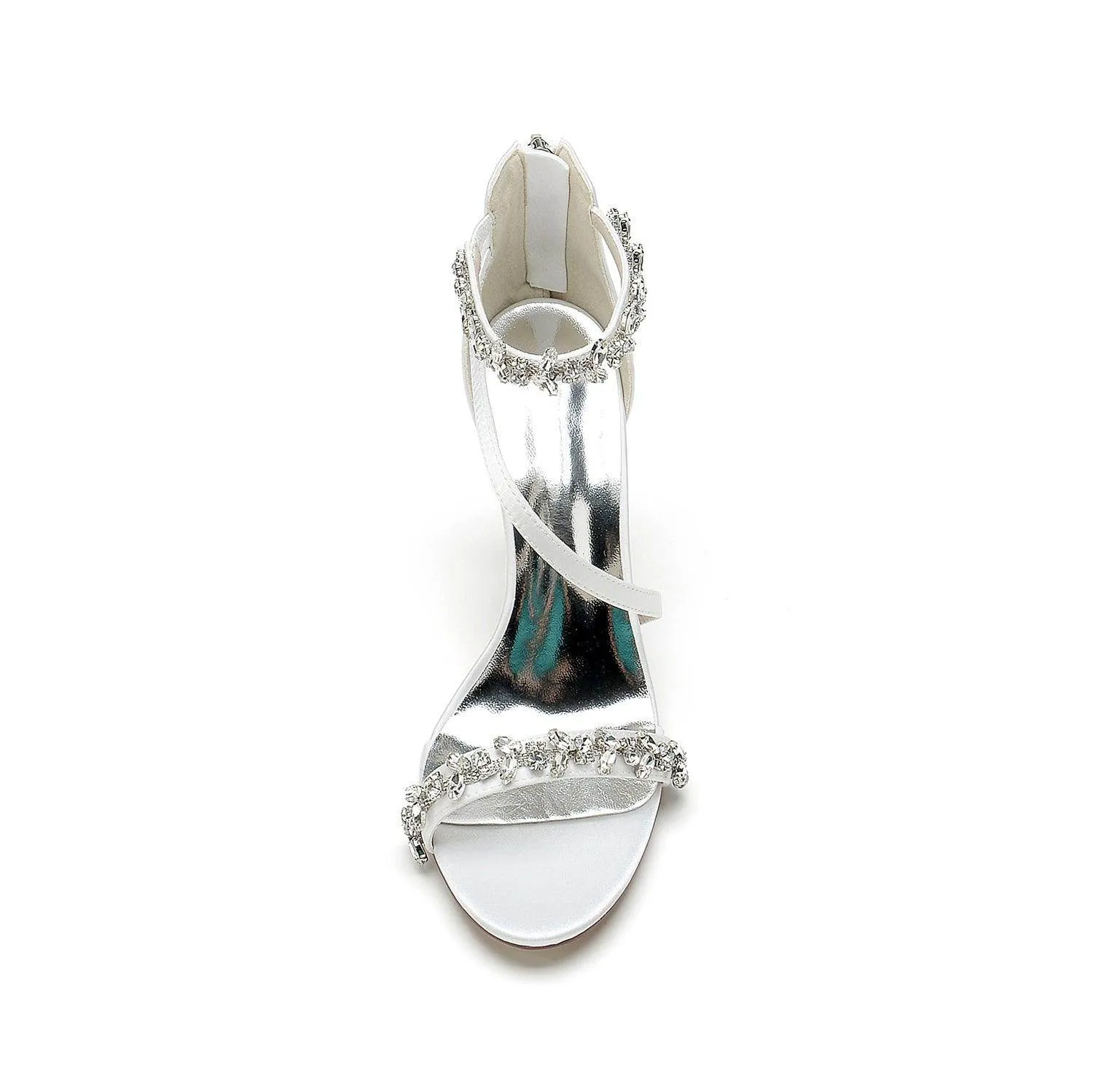 Stiletto Heel 9.5cm Silk-Like Shoes CK0391