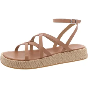 strappy platform sandals Womens Slip On Platform Flatform Sandals
