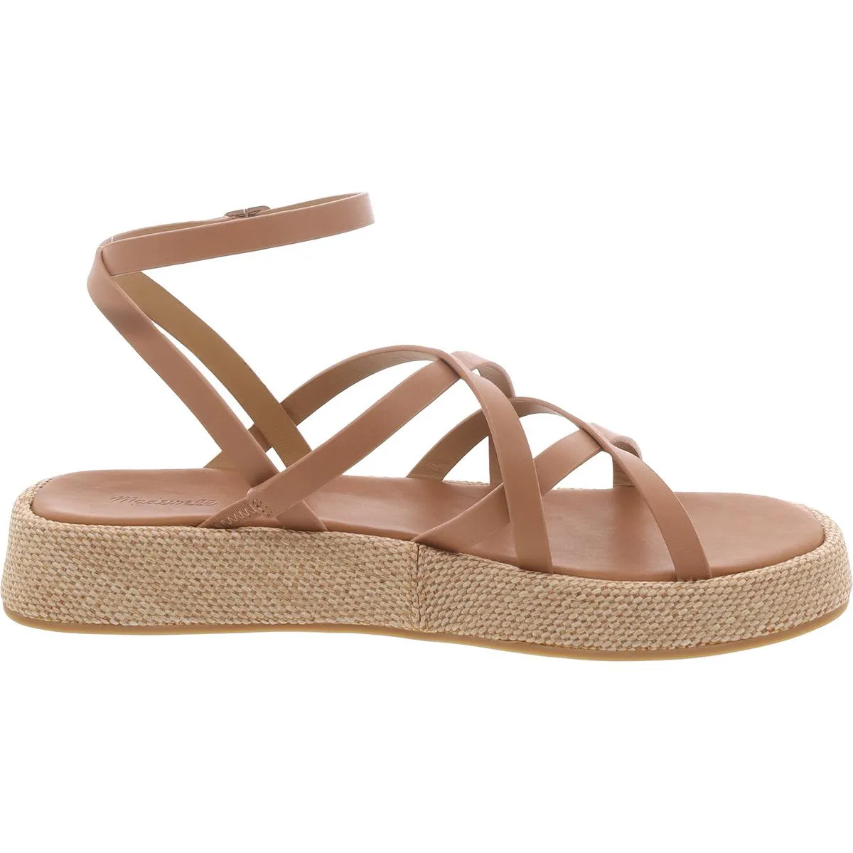 strappy platform sandals Womens Slip On Platform Flatform Sandals