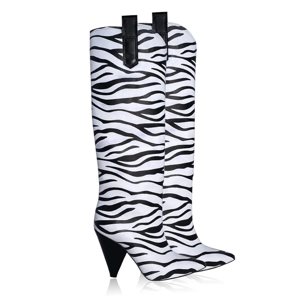 SUNA ZEBRA PRINT