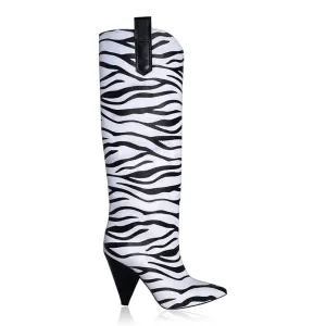 SUNA ZEBRA PRINT