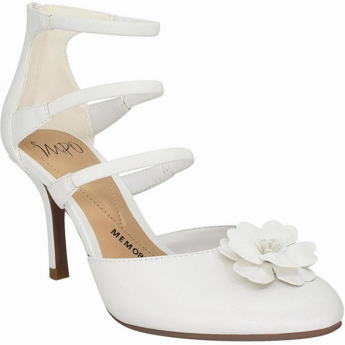 Tabara Womens Slip On Zipper Strappy Sandals