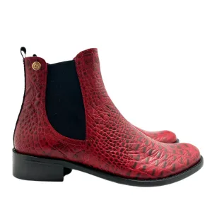Taille Wine Chelsea ankle boot