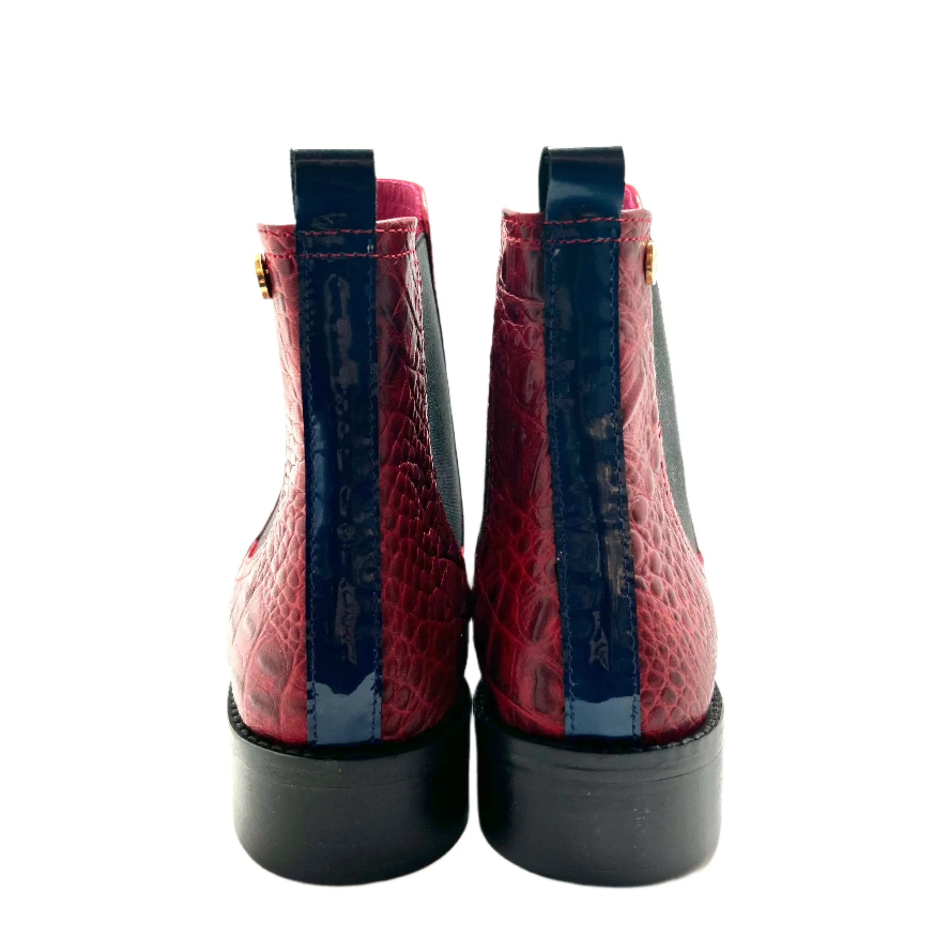 Taille Wine Chelsea ankle boot