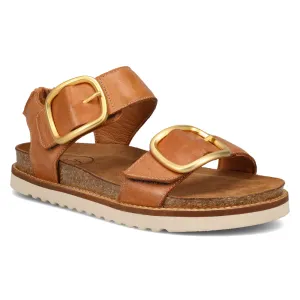 Taos On The Double Caramel Leather Sandal (Women's)