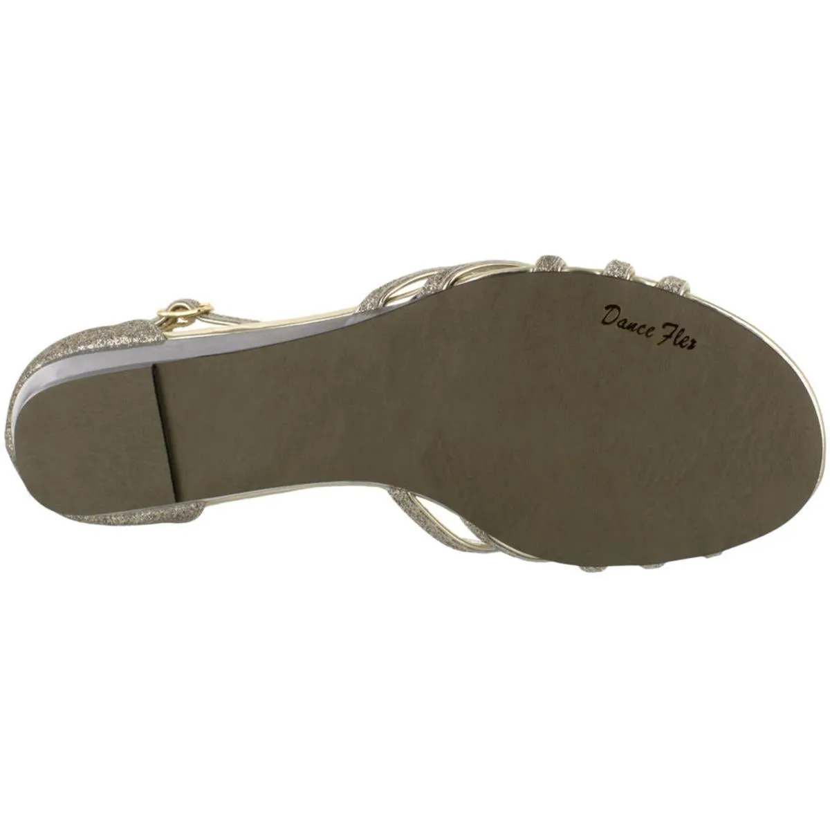 Tarrah Womens Faux Leather Crossover Wedge Sandals