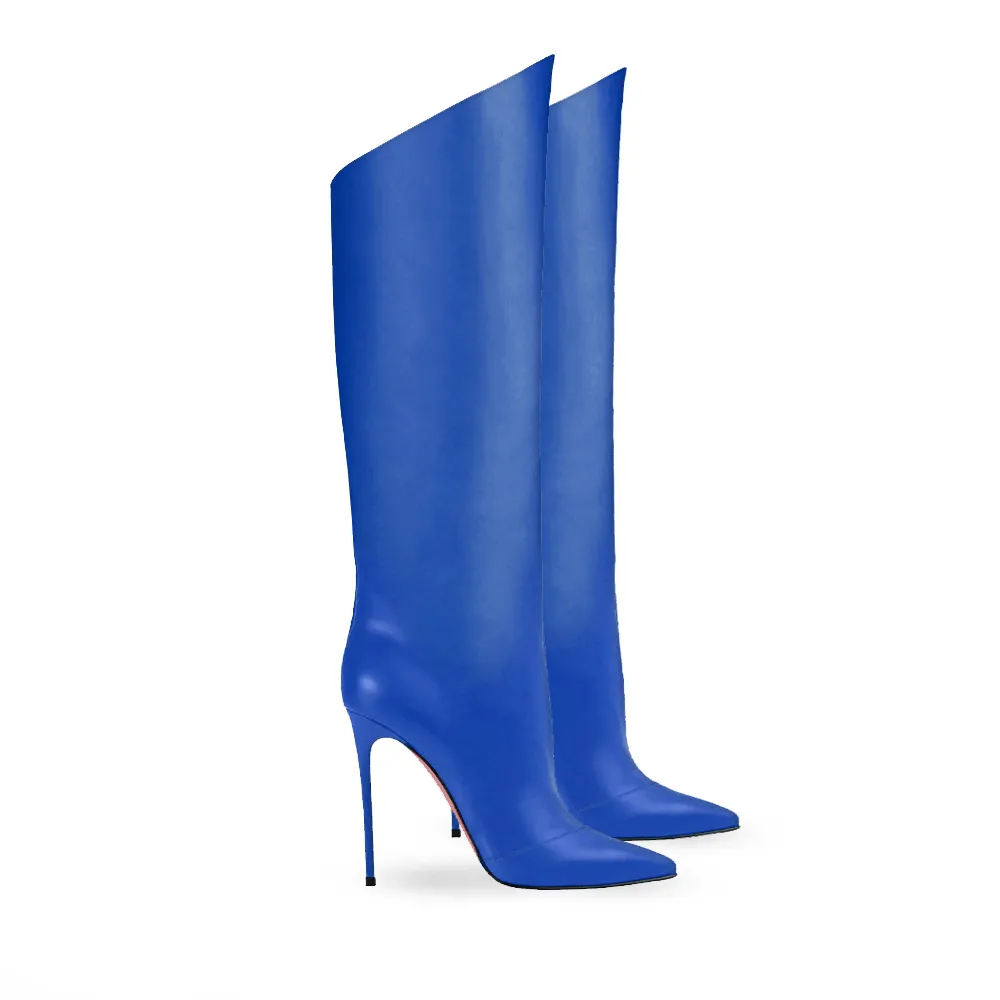 TASHA BLUE LEATHER