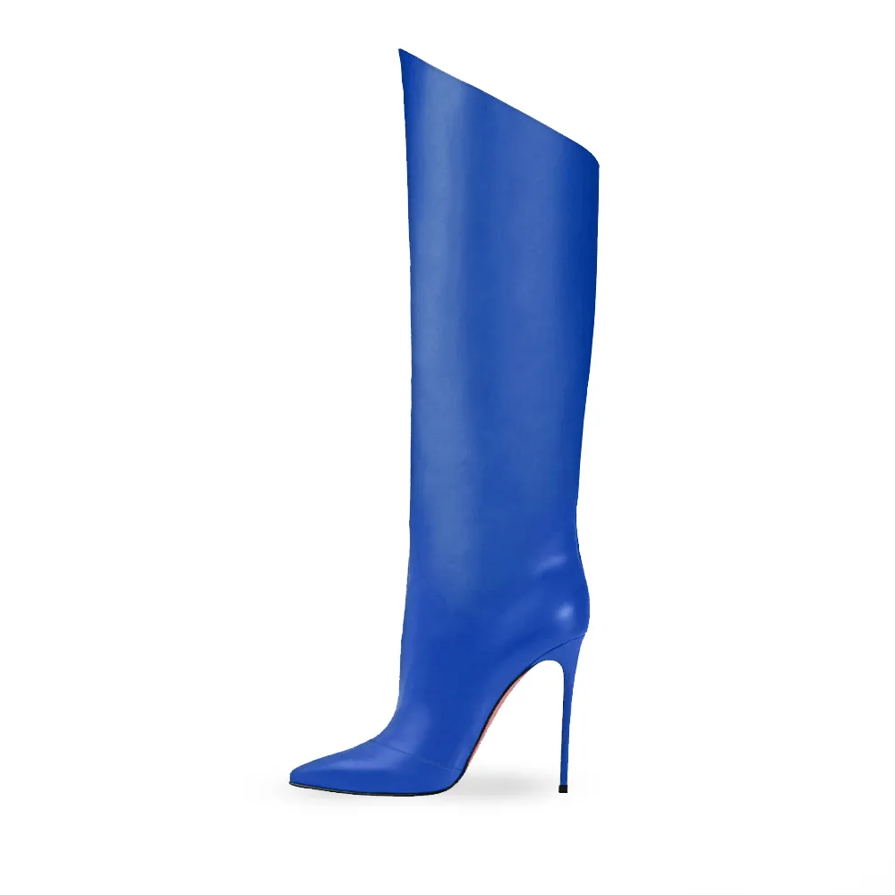 TASHA BLUE LEATHER