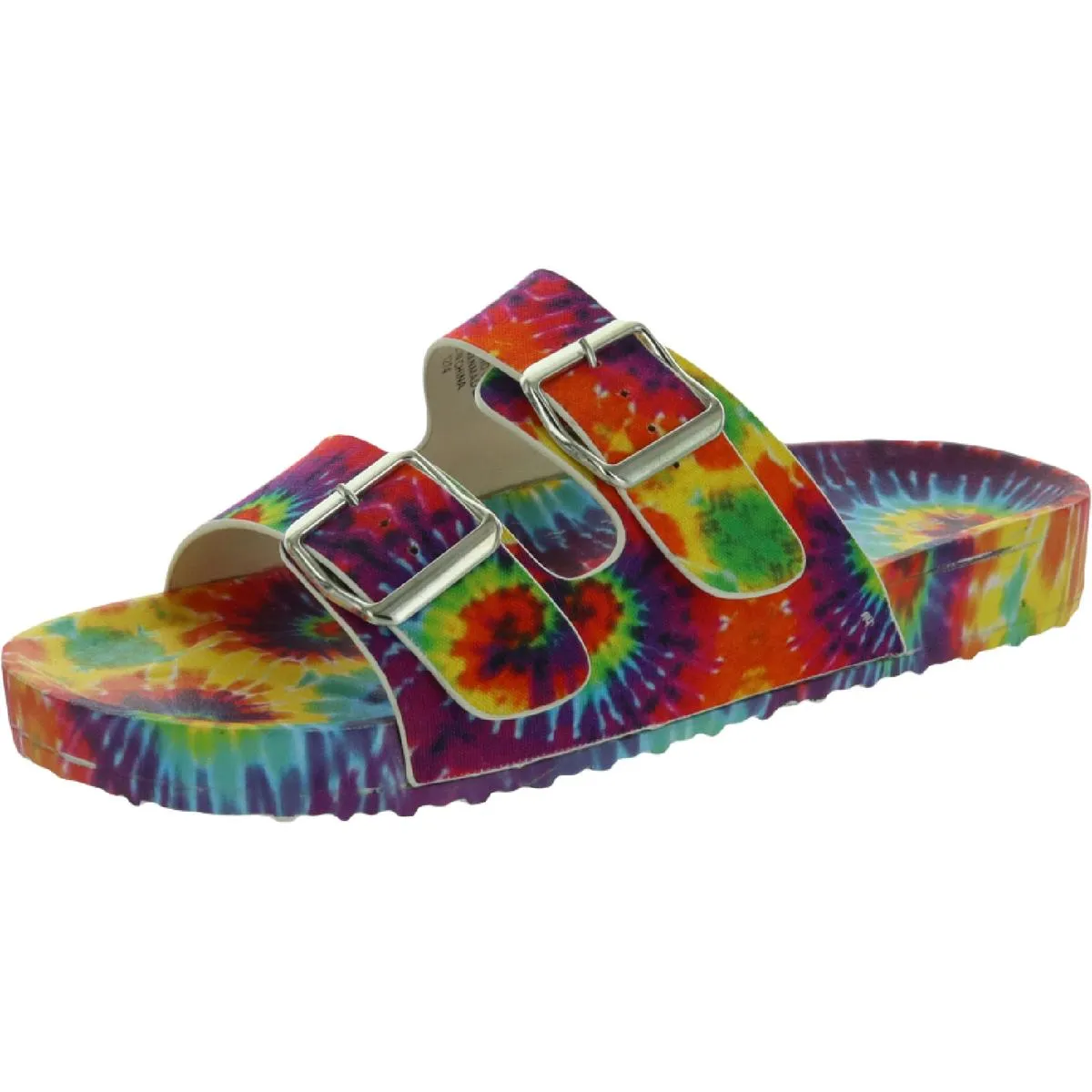 Teddy Womens Slip On Footbed Sandals