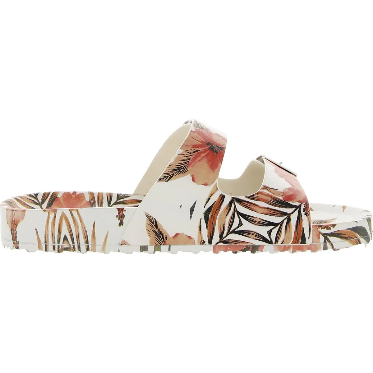 Teddy Womens Slip On Footbed Sandals
