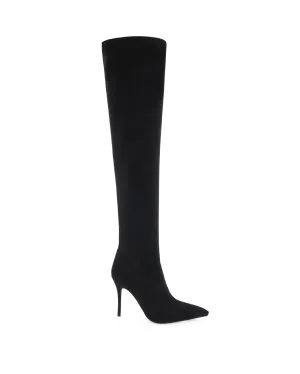 THAIS - BLACK SUEDE