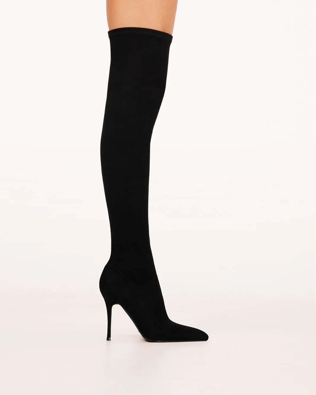 THAIS - BLACK SUEDE