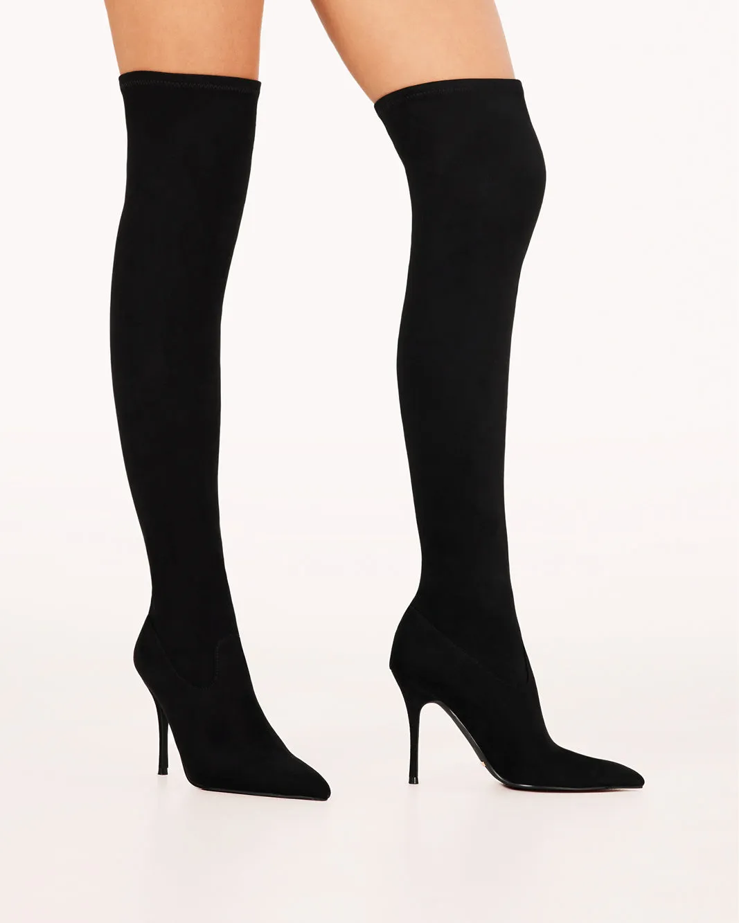 THAIS - BLACK SUEDE