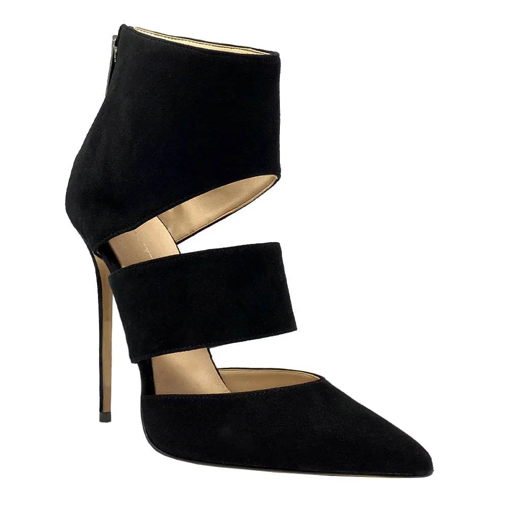 THERESA BLACK SUEDE