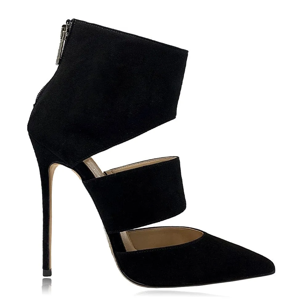 THERESA BLACK SUEDE