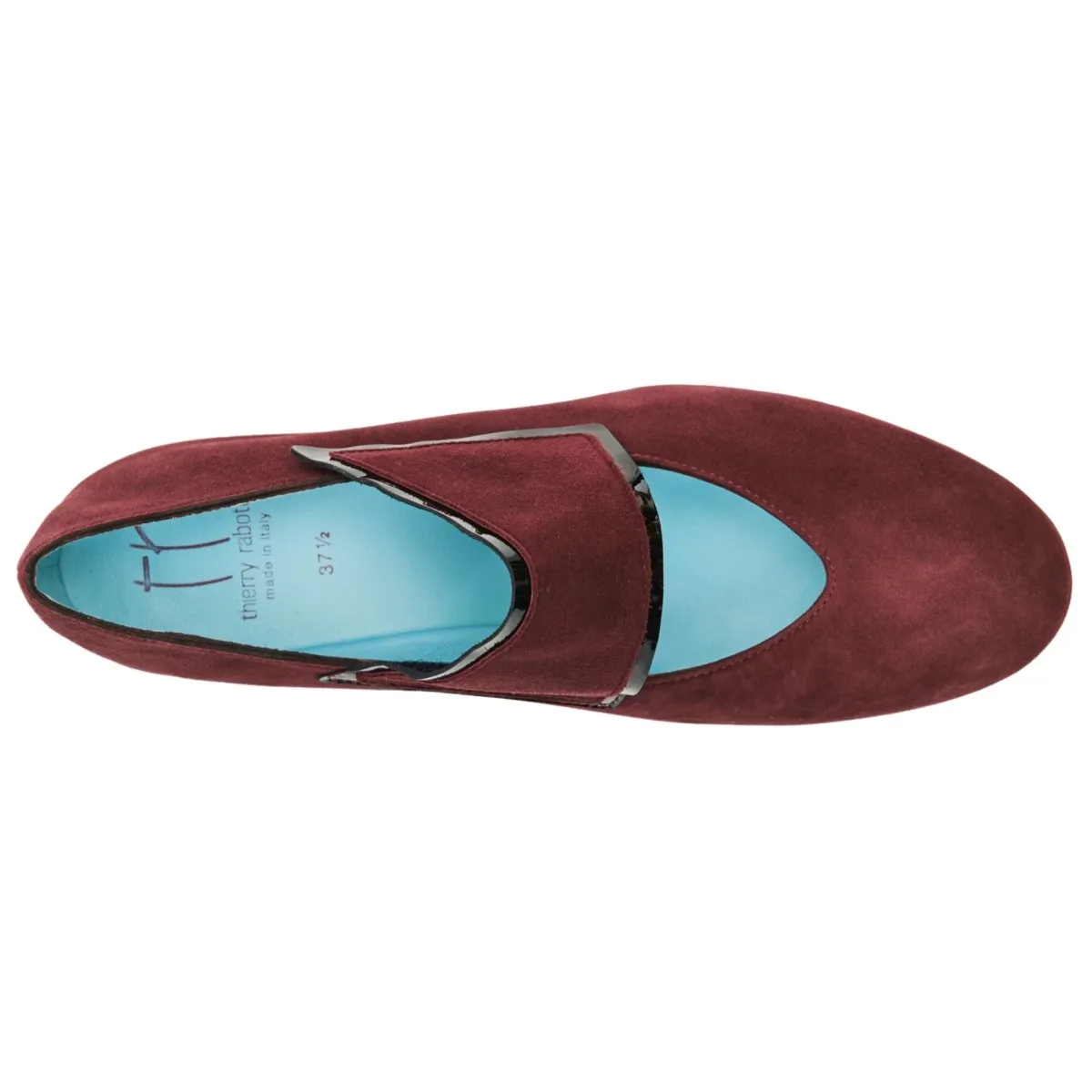 Thierry Rabotin Women's Abra Burgundy Suede