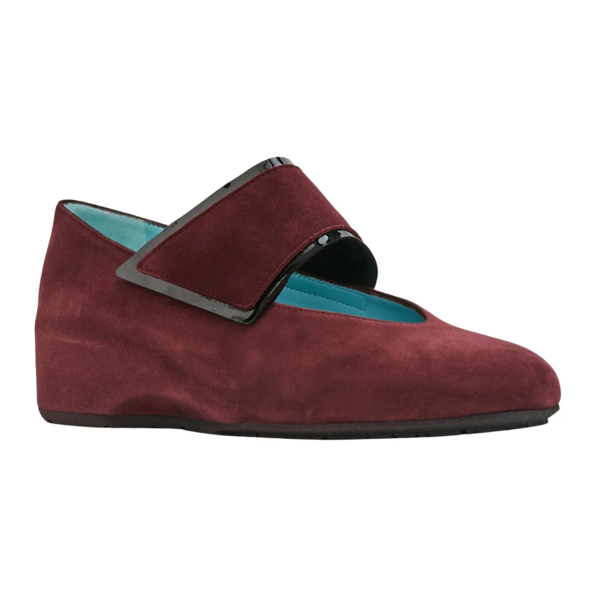 Thierry Rabotin Women's Abra Burgundy Suede