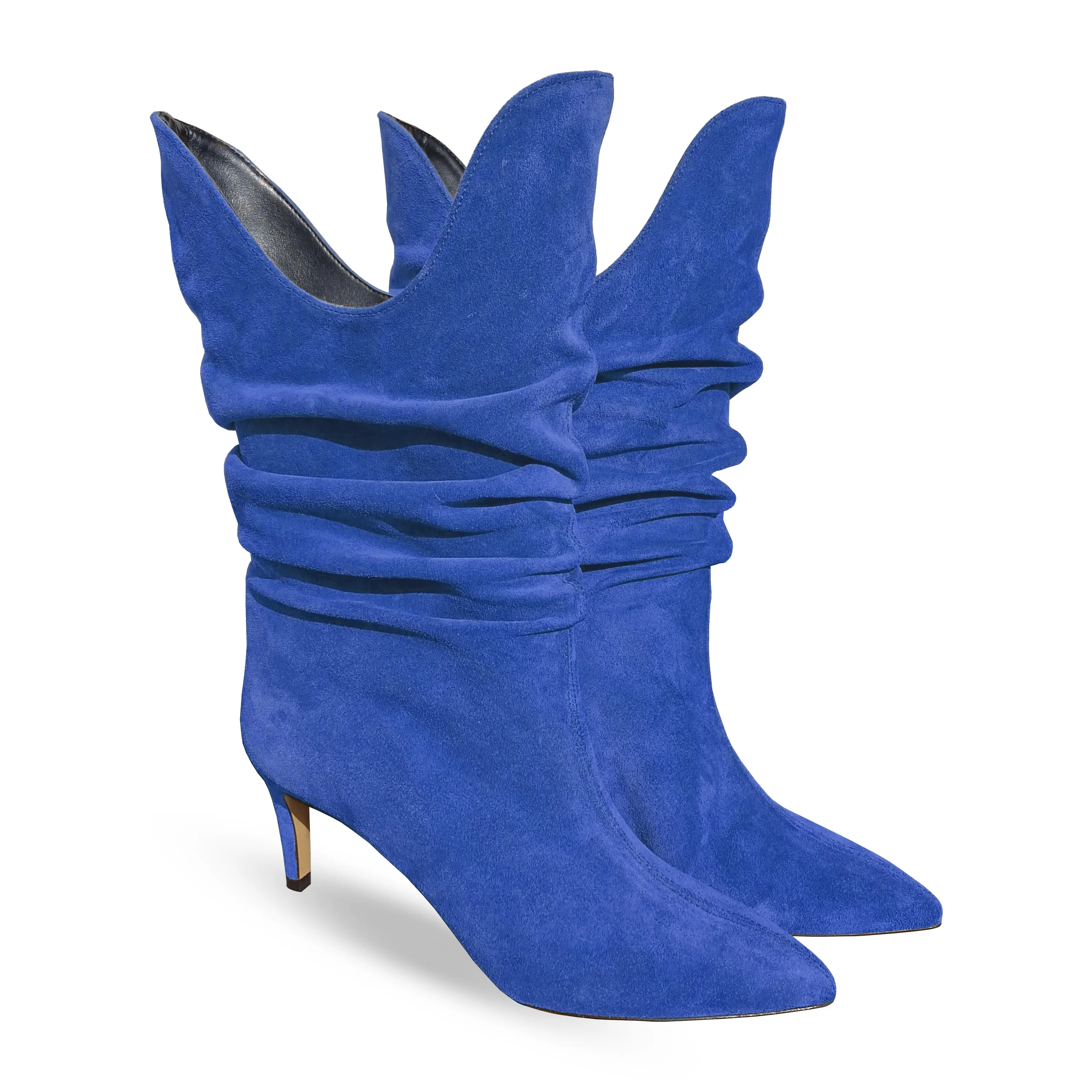 TINA BLUE SUEDE