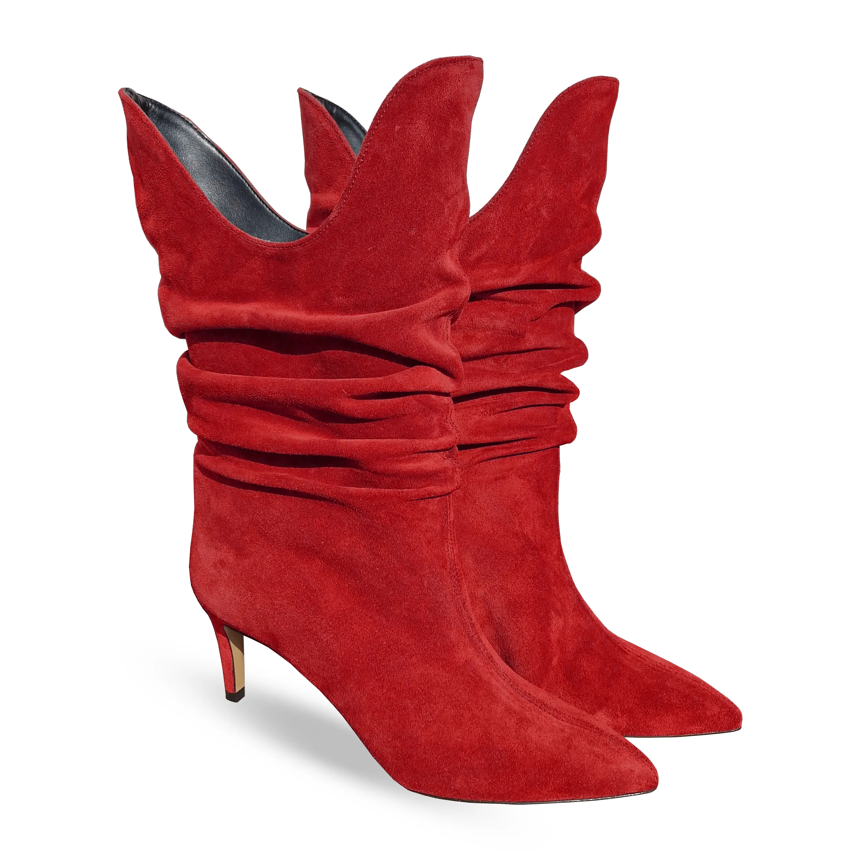 TINA RED SUEDE