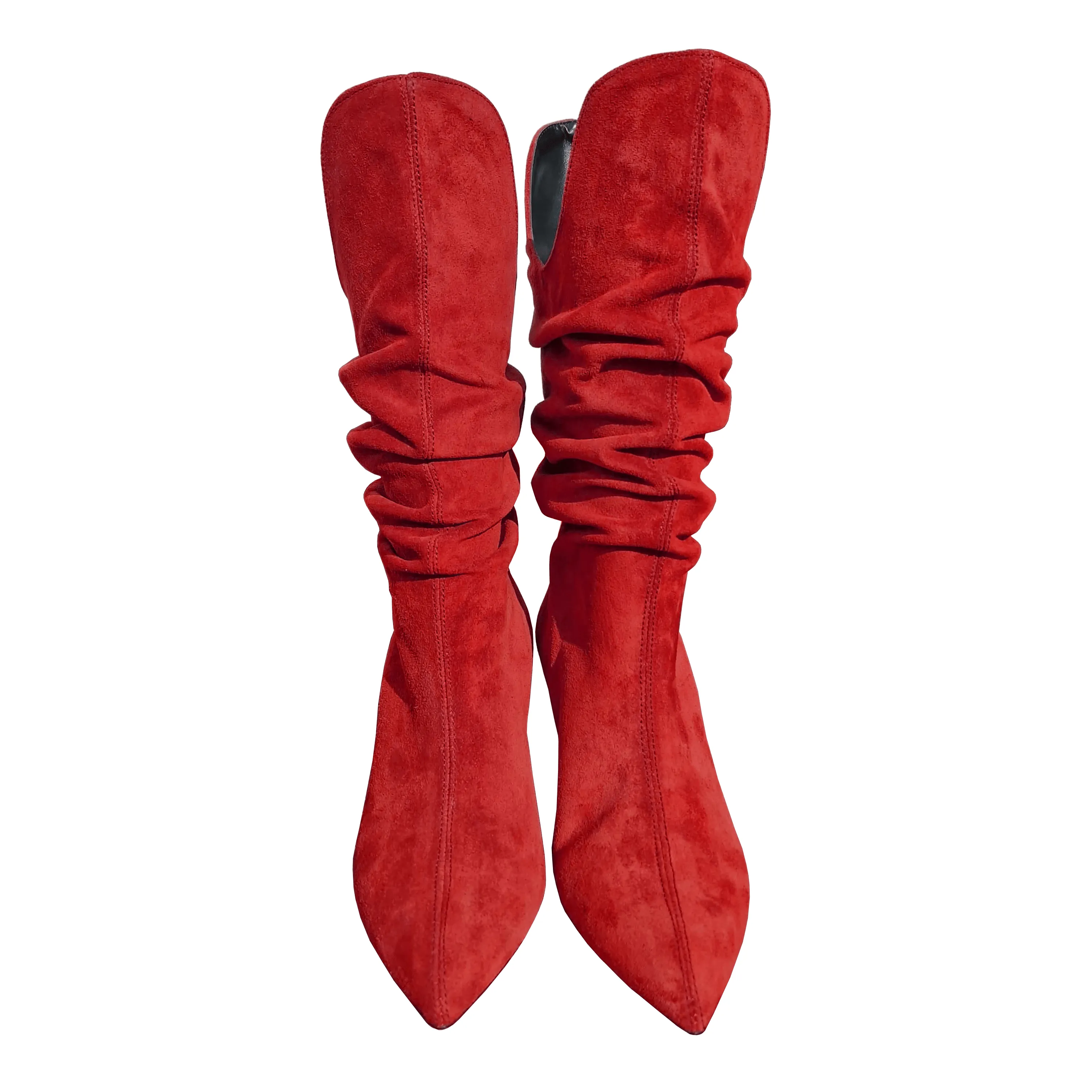 TINA RED SUEDE