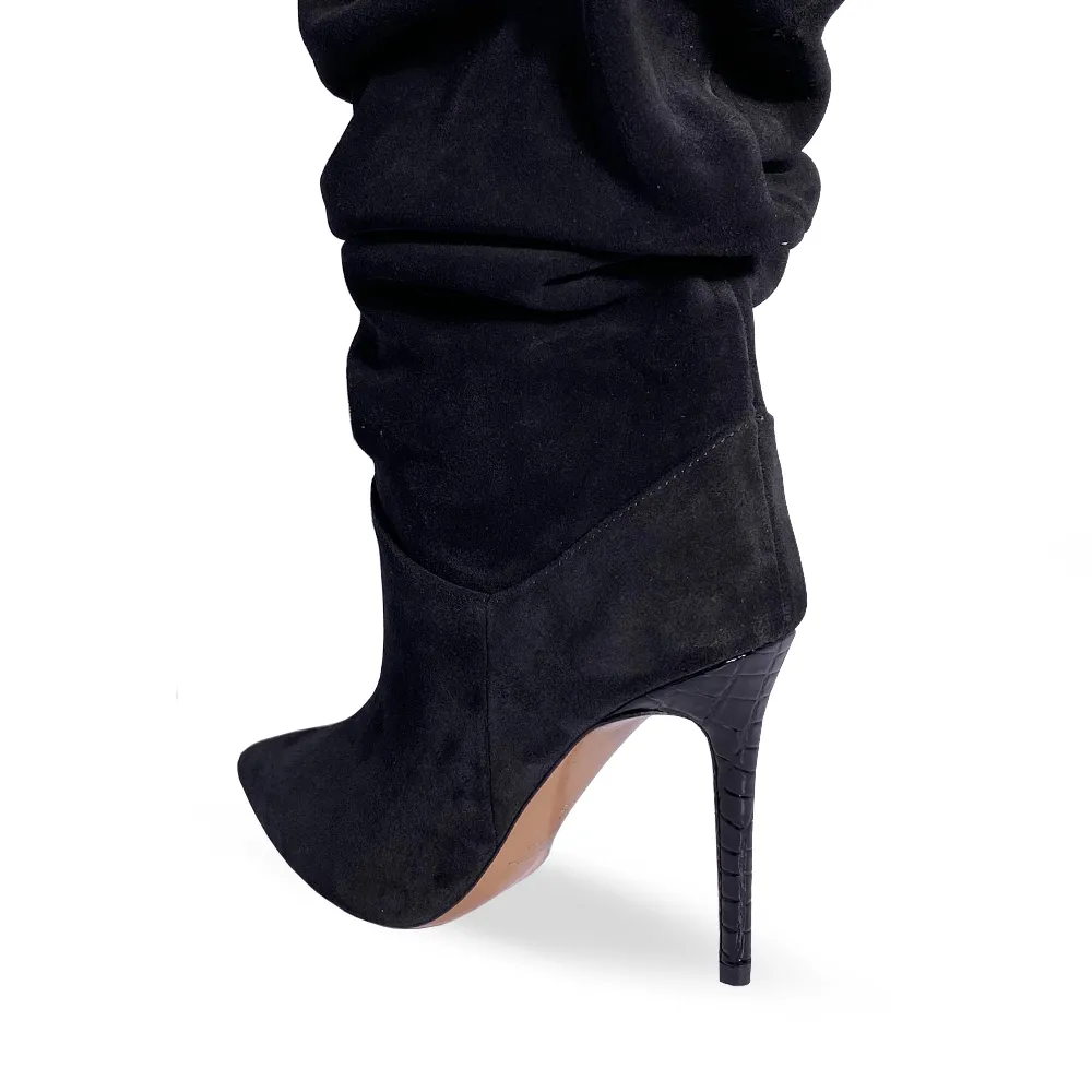 TONYA BLACK SUEDE