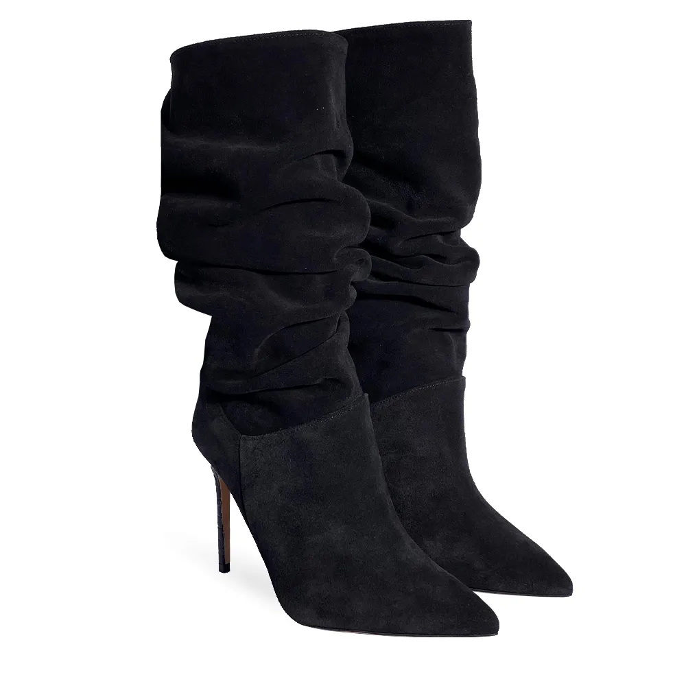 TONYA BLACK SUEDE