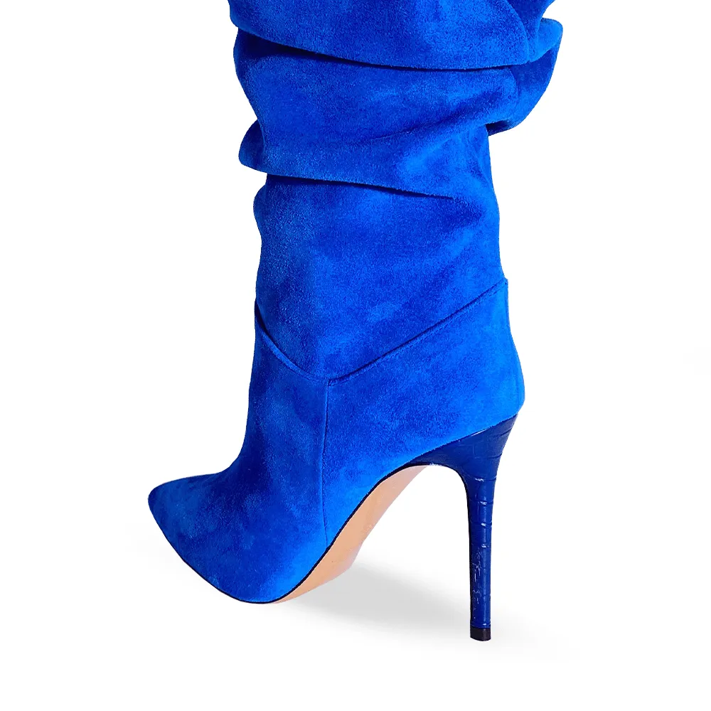 TONYA BLUE SUEDE