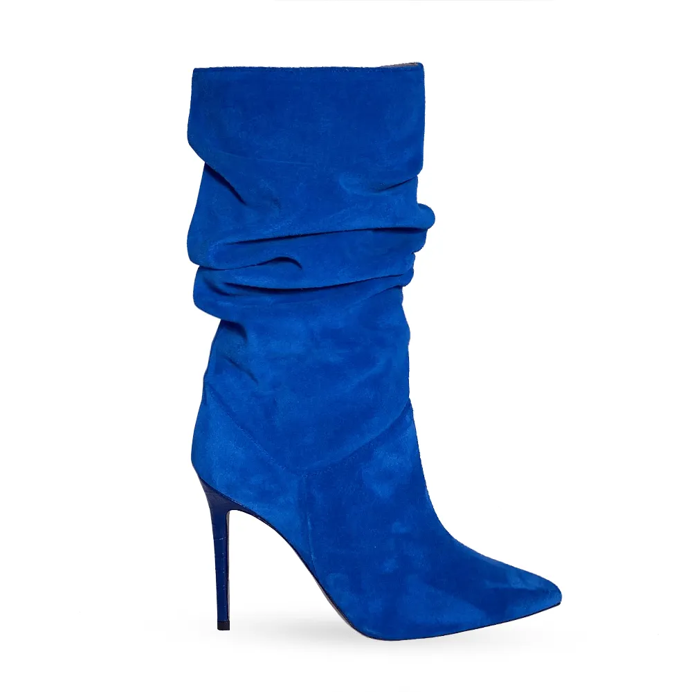 TONYA BLUE SUEDE