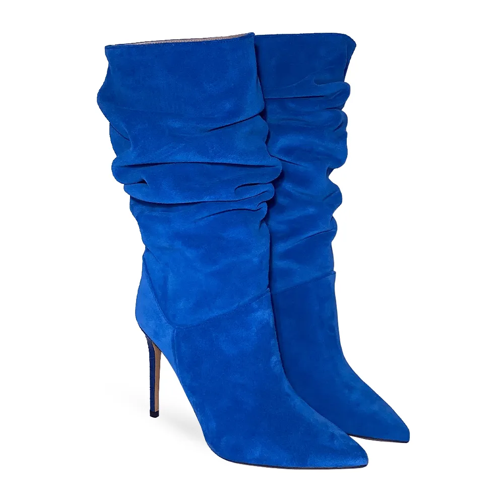 TONYA BLUE SUEDE