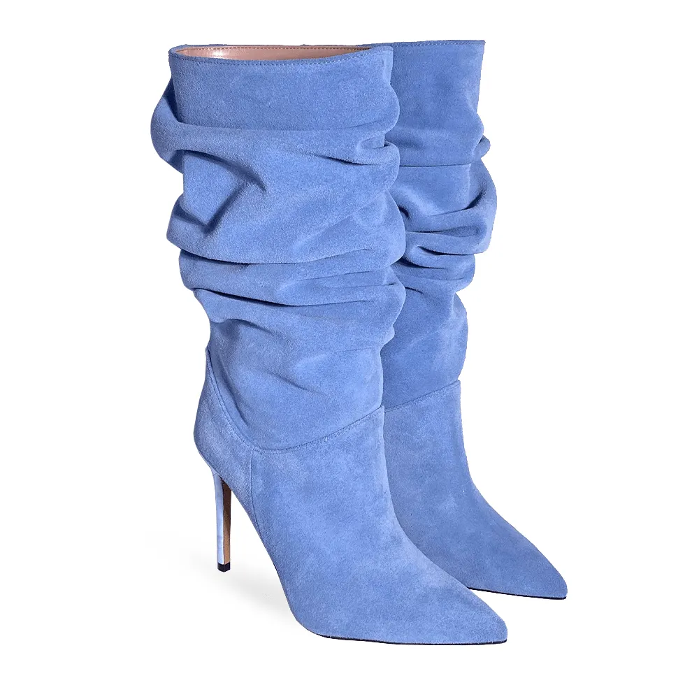 TONYA LIGHT BLUE SUEDE