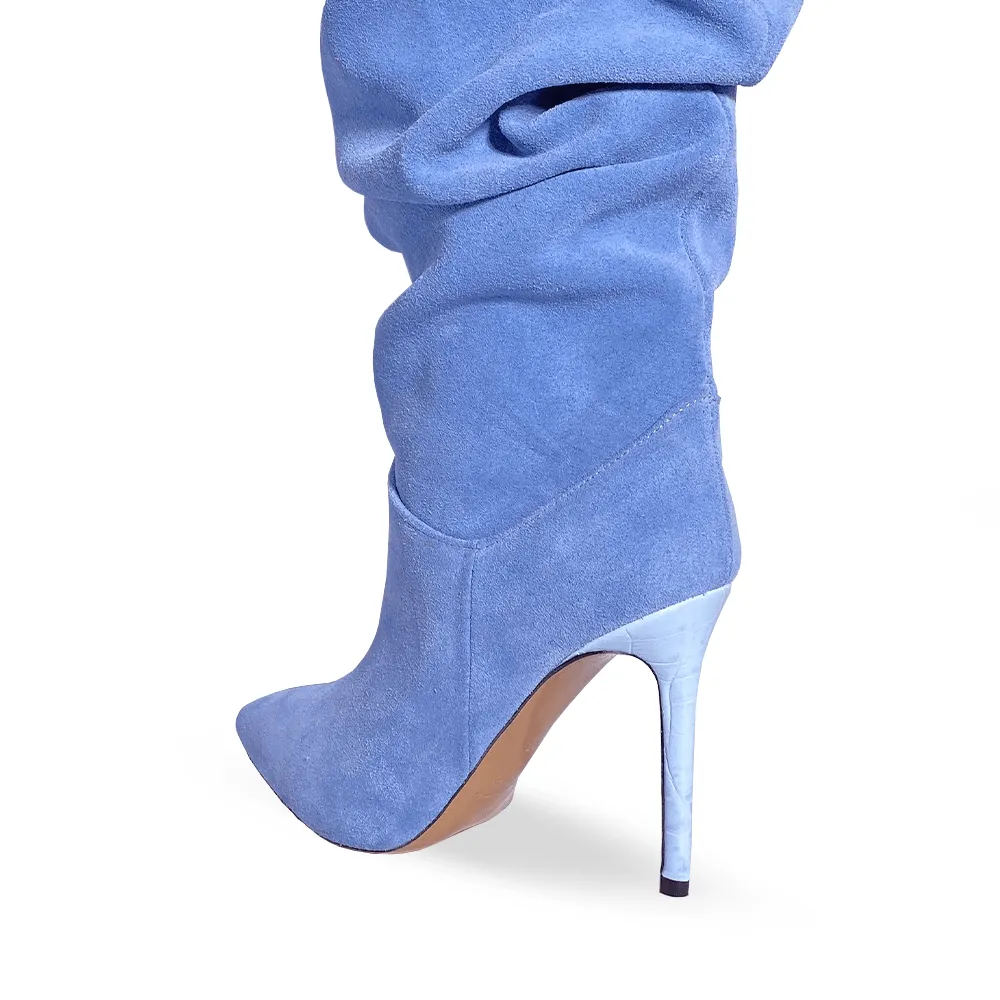 TONYA LIGHT BLUE SUEDE