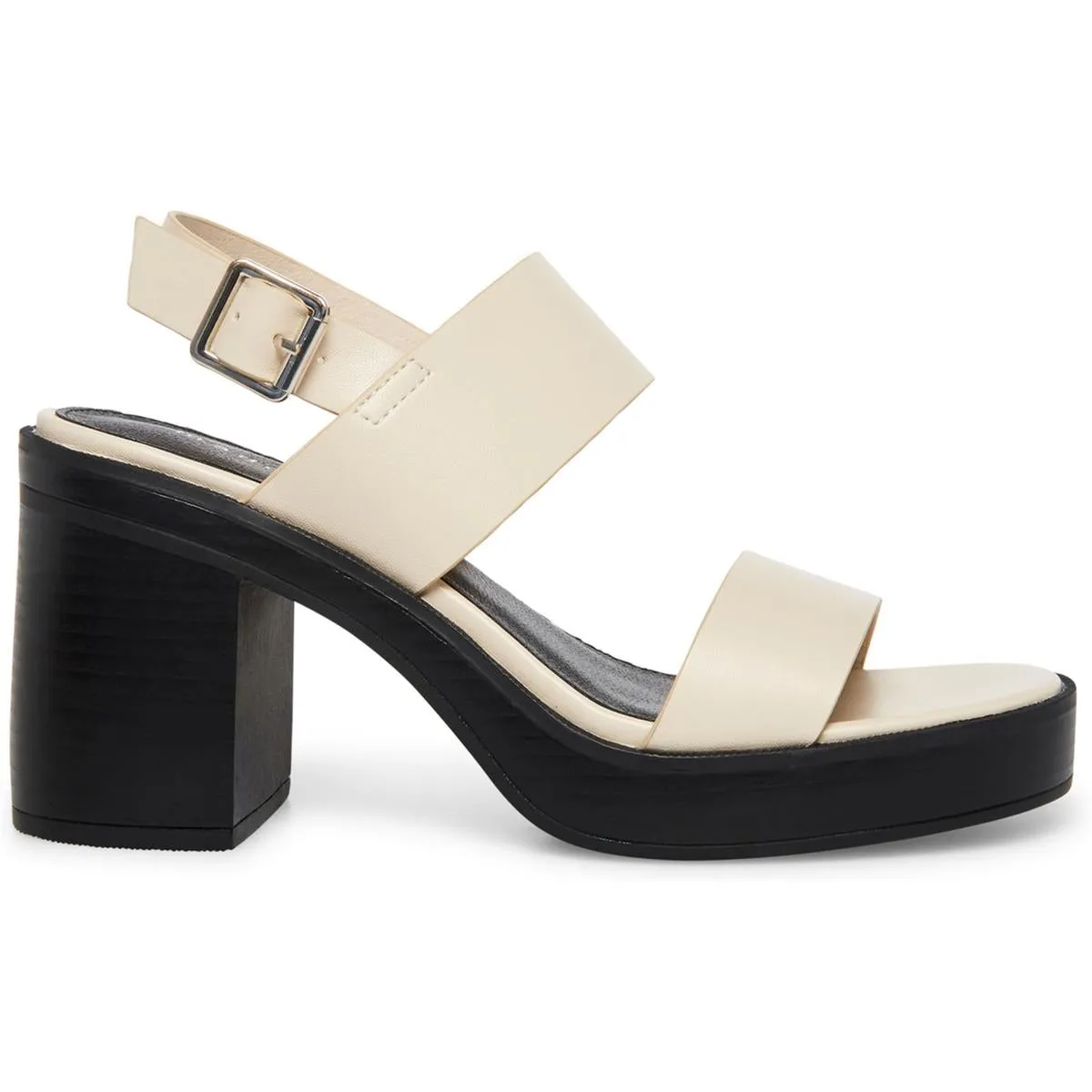 Toola Womens Open Toe Ankle Strap Heels