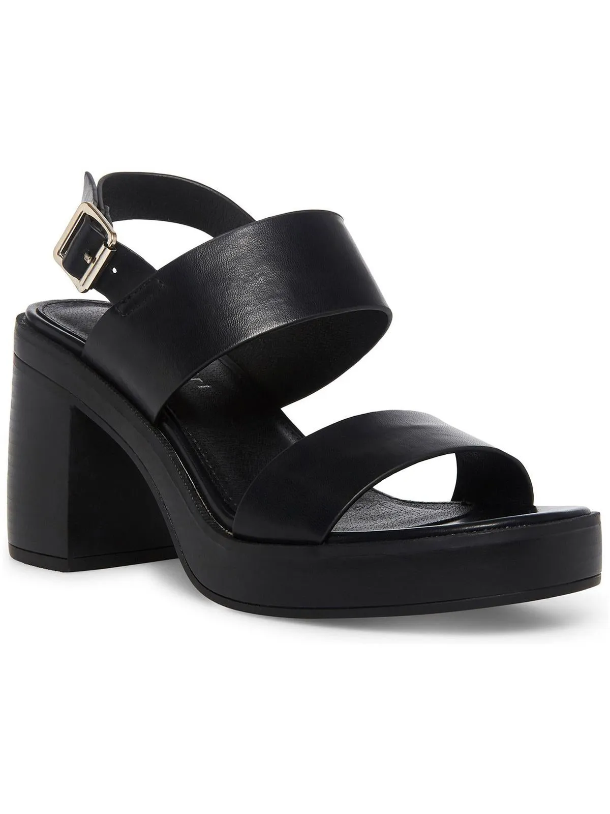 Toola Womens Open Toe Ankle Strap Heels