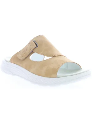 TravelActive Sadona Womens Padded Insole Faux Suede Platform Sandals