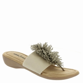 Tricia  Womens Slip On Wedge Thong Sandals
