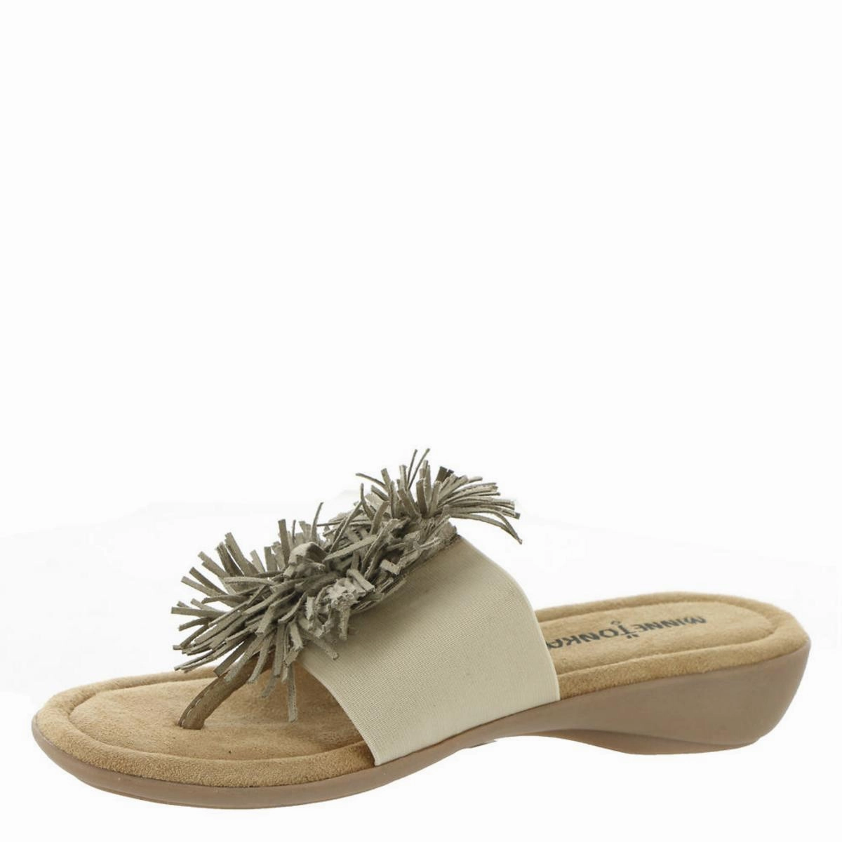 Tricia  Womens Slip On Wedge Thong Sandals