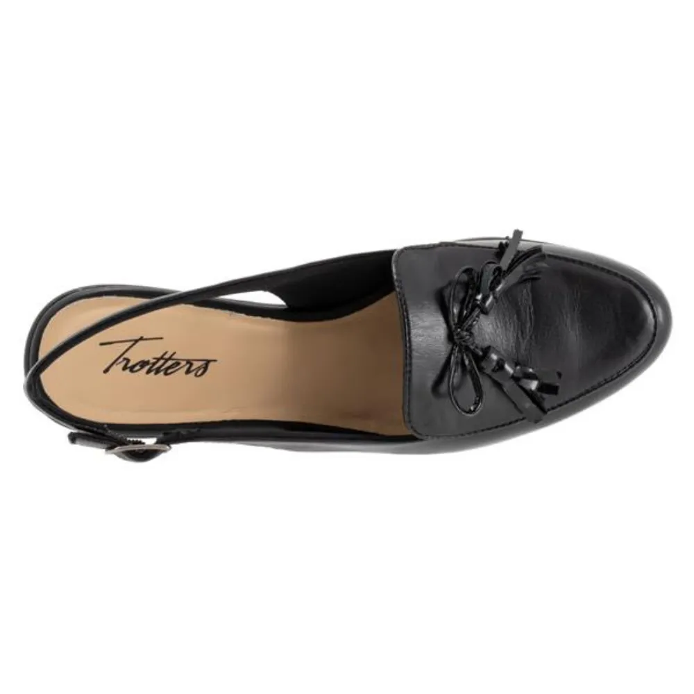 Trotters Lillie Black Leather Mule (Women's)