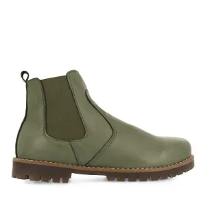 TRUCKIE - OLIVE LEATHER