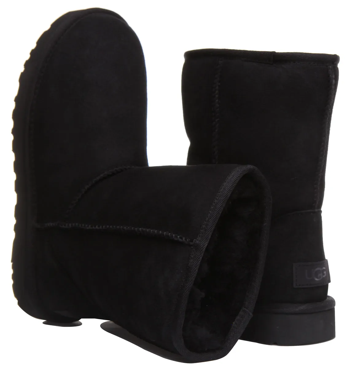 Ugg Australia Classic Short 2 In Black