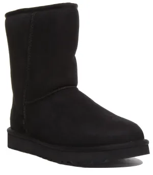 Ugg Australia Classic Short 2 In Black