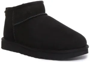 Ugg Australia Ultra Mini In Black For Women