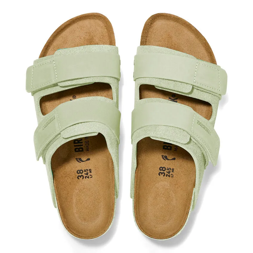 Uji Women - Faded Lime Suede Nubuck||Uji pour femmes - Sude nubuck lime ple