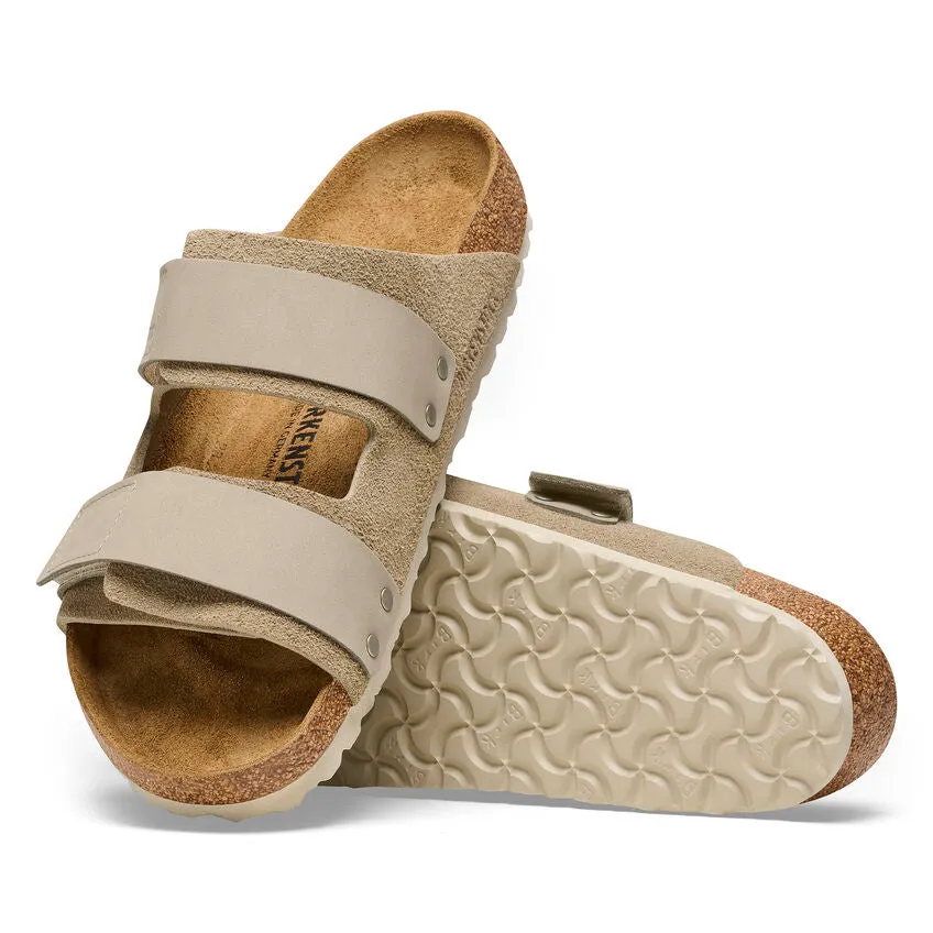 Uji Women - Taupe Suede Nubuck||Uji pour femmes - Sude et Nubuc Taupe